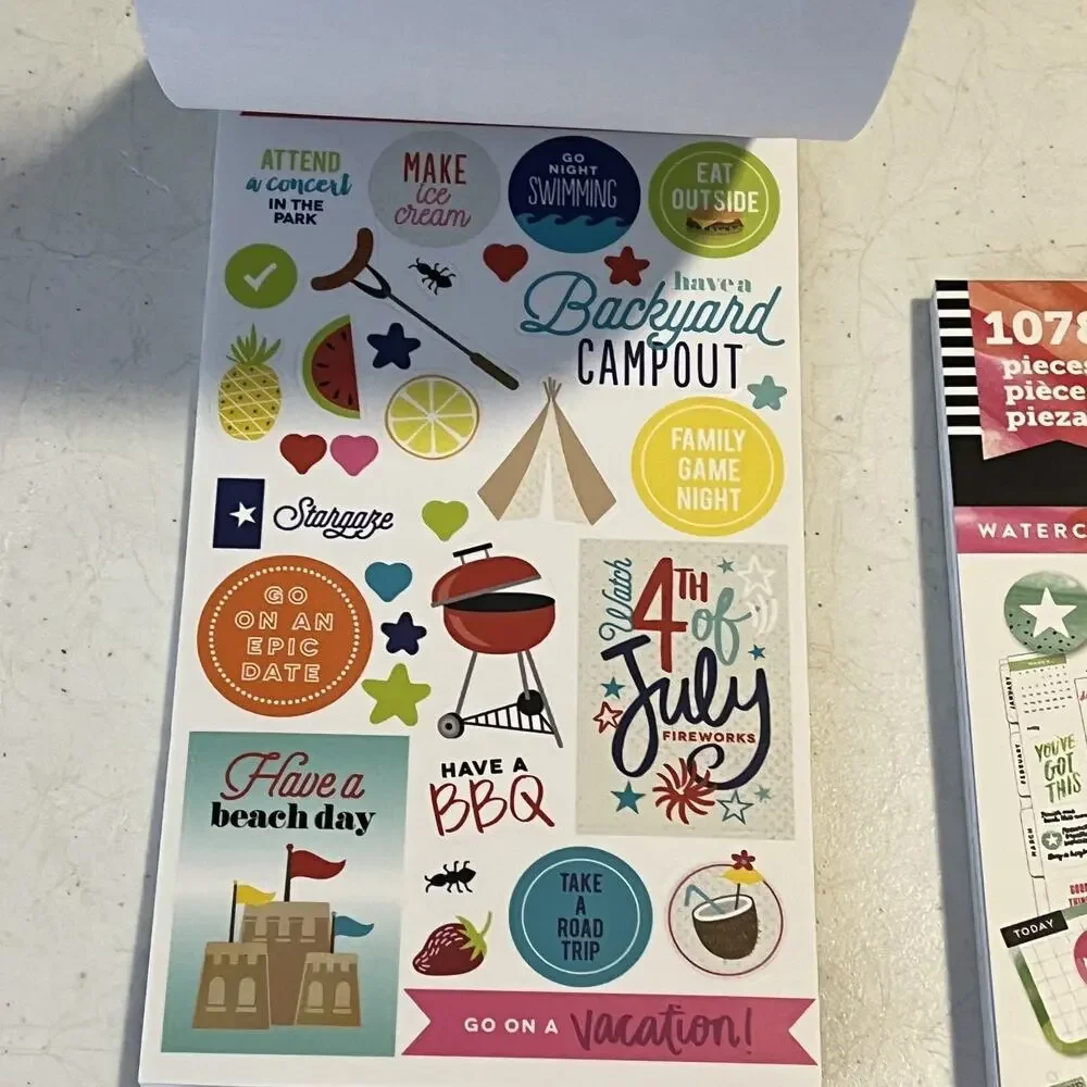 The Happy Planner Sticker Book Set of Two Journaling & Scrapbooking